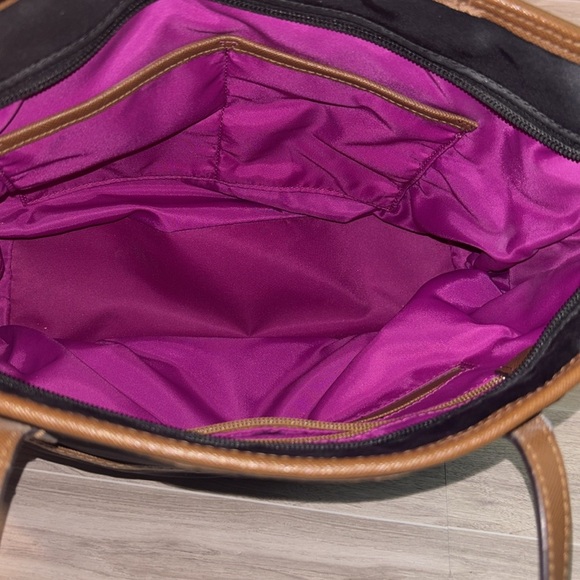 Michael Kors Black and Tan Tote Bag - Picture 8 of 11